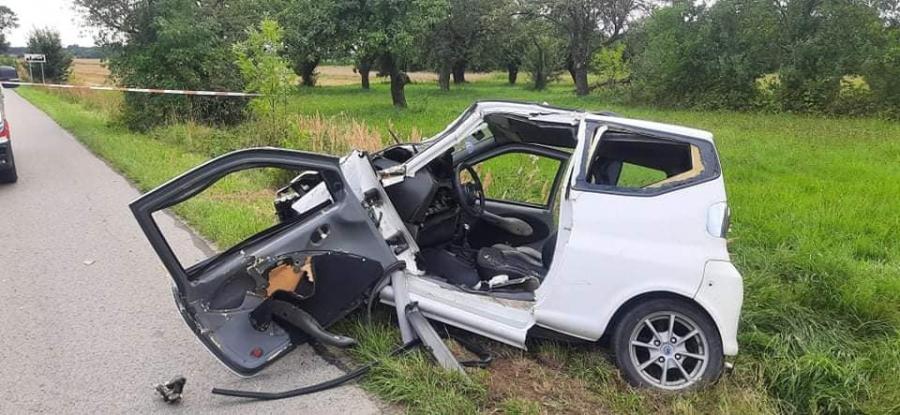 67-latek z gminy Kobiele Wielkie zginął w wypadku w Karsach. Nie ustąpił pierwszeństwa