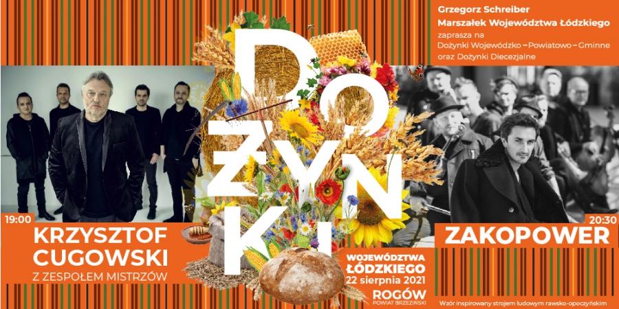 Marszałek Grzegorz Schreiber zaprasza na Dożynki! Będzie smacznie, głośno i kolorowo
