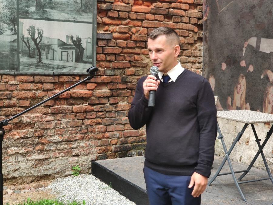 Spotkanie z Kamilem Rutkowskim, autorem książki o historii piłki nożnej w Radomsku
