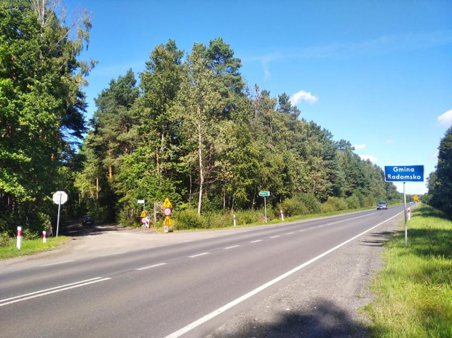 Trwa przebudowa drogi w miejscowości Bobry. To dojazd do DK 91