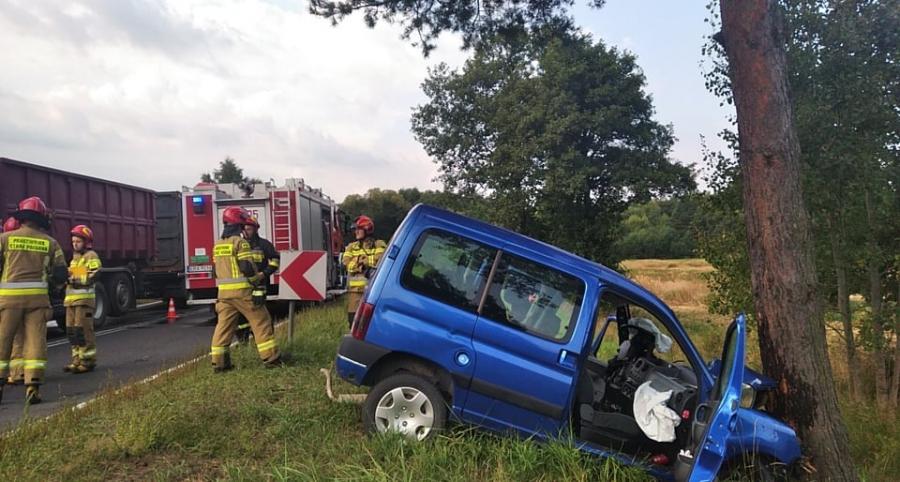 Śmiertelny wypadek na DK-91. 39-letni mężczyzna zginął na miejscu
