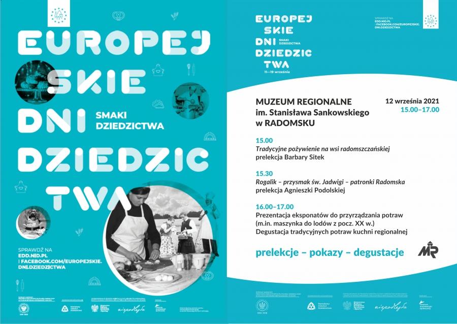 Muzeum zaprasza do udziału w Europejskich Dniach Dziedzictwa