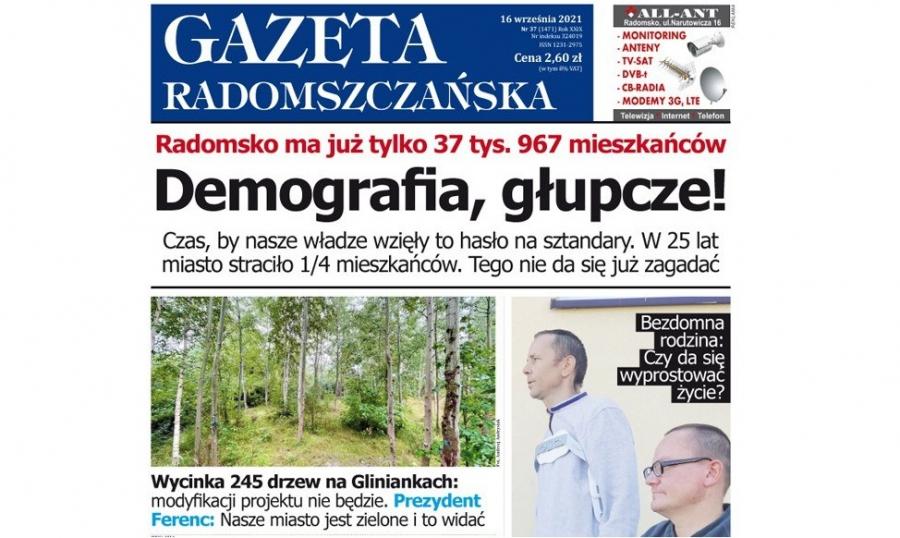Gazeta Radomszczańska wydanie z 16 września 2021 w formacie pdf