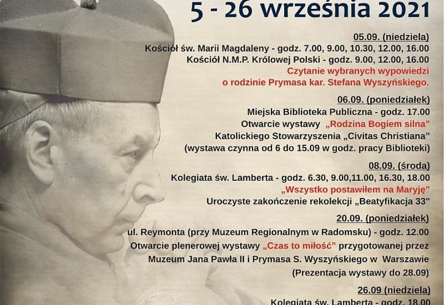 „Czas to miłość”. Otwarcie plenerowej wystawy o prymasie Stefanie Wyszyńskim