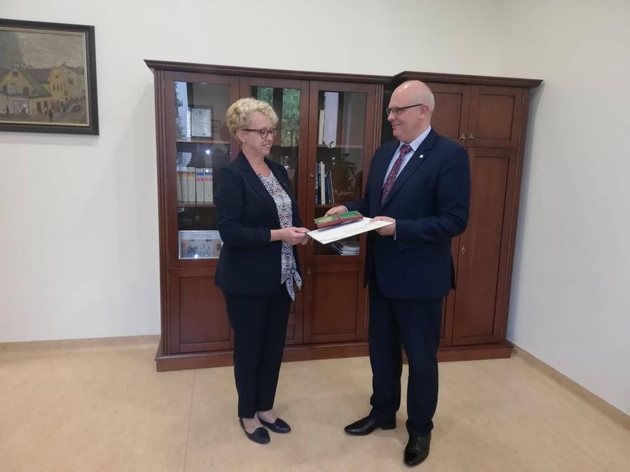 Renata Langier została odznaczona przez Polskie Towarzystwo Chemiczne