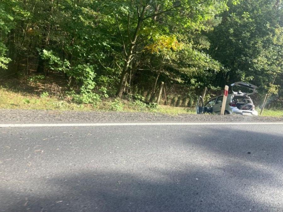 Wypadek przed Fryszerką. Jedna osoba poszkodowana