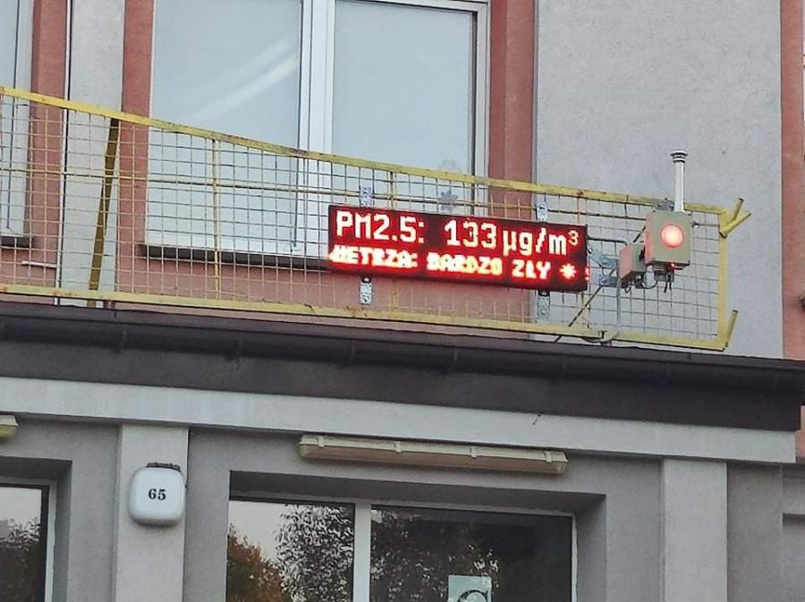 Początek sezonu smogowego: Na Rolnej pięciokrotnie przekroczone normy