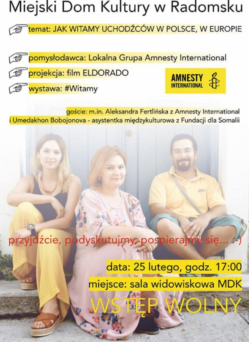 MDK zaprasza na debatę o uchodźcach