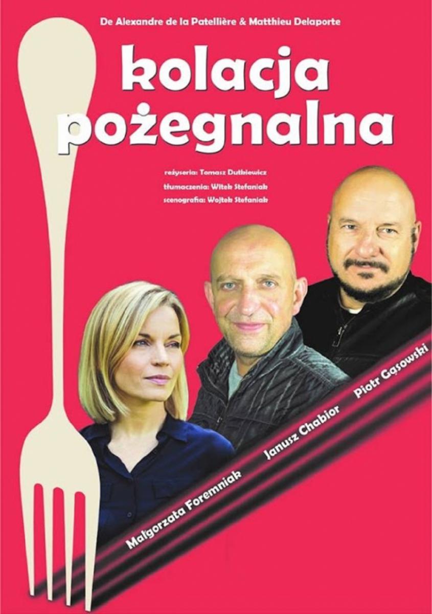 Brak planów na wieczór? W MDK „Kolacja pożegnalna”. Foremniak, Gąsowski i Chabior