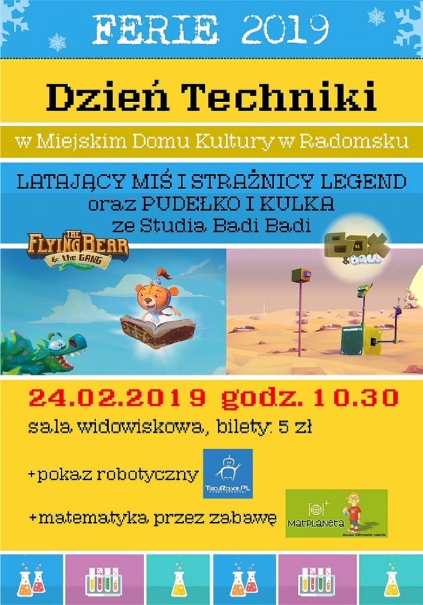 Pokaz robotów, lekcje z Matplanetą i projekcja bajek. Naukowy poranek w MDK