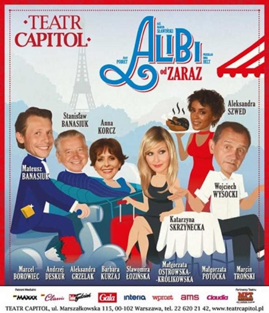 Dwa spektakle jednego dnia. „Alibi od zaraz” o 17 i 20 w dzień kobiet w MDK