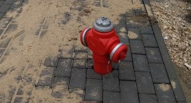 Wiktor Lewandowski (Urząd Miasta): W gotowej Szarych Szeregów kolizji hydrantu z chodnikiem nie będzie 