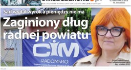 Po publikacji Gazety Radomszczańskiej. Niezapłacona faktura radnej Sapis-Drozdek