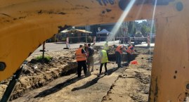 Reymonta rozkopana, archeolodzy już pracują. - Ta gleba pozwala zachować drewniane elementy w dobrym stanie