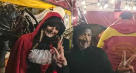 Halloween-owy Bieg dla Frania z Rozbiegajmy Radomsko na Wymysłówku. Chłopiec wrócił do domu po kolejnej operacji