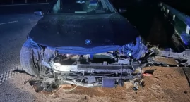 41-latek zamiast na fotelu kierowcy BMW powinien siedzieć na więziennej pryczy. Wpadł, bo zawiodła jedna z opon