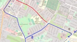 Uwaga pasażerowie MPK i kierowcy. W dniach 24-25 listopada Piastowska będzie zamknięta