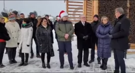 [WIDEO] Mikołajki okazały się świetną okazją do otwarcia Glinianek. Inwestycja kosztowała 18 mln 430 tys. złotych