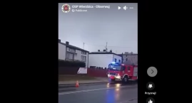 [WIDEO] Pożar sadzy w jednym z domów w miejscowości Stobiecko Szlacheckie w gminie Ładzice