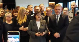 [FILM, ZDJĘCIA] Izabela Leszczyna, minister zdrowia w Radomsku: Jeśli będziecie chcieli stworzyć psychiatrię dziecięcą, są na to pieniądze