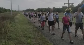 [ZDJĘCIA] Wierni z parafii pw. św. Rocha wrócili z Jasnej Góry. Teraz mogą odpocząć 