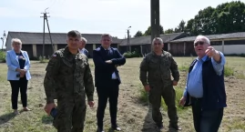 Starostwo informuje: W naszym powiecie powinna powstać jednostka WOT! Przyjechał pułkownik Miazga