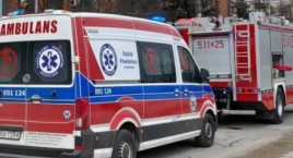 Tragedia w Przedborzu.  Strażacy i ratownicy medyczni nie byli w stanie uratować nastolatka