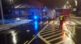 Wypadek w Przedborzu. 14-letni chłopiec potrącony przez samochód osobowy 