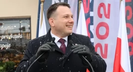 Wiec Sławomira Mentzena na placu 3 Maja opóźniony. Kandydat Konfederacji na prezydenta RP do Radomska przyjedzie w czwartek