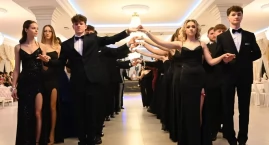 [WIDEO, ZDJĘCIA] Studniówka maturzystów Liceum Ogólnokształcącego w Przedborzu. To wyjątkowa noc w życiu młodych ludzi