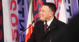 W pięciu gminach powiatu radomszczańskiego Sławomir Mentzen wyprzedza Trzaskowskiego