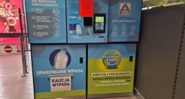Recyklomaty już są w sklepach. Opakowań nie ma. Jak działa w Radomsku system kaucyjny