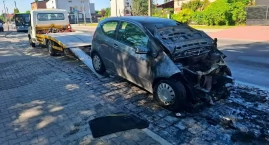 Na Kowalowcu doszło do samozapłonu Mercedesa. Straty&hellip;