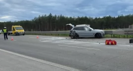 [WIDEO] Kolizja na autostradzie A1. 44-letni Radomsz&hellip;