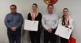 Oliwia Drzazga i Monika Szymanek w weekend zdobywały&hellip;