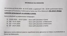 Dyrektorka przedszkola w Żytnie przyjmie w wakacje d&hellip;