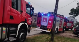 Pożar w domu w Galonkach. Była burza, piorun uderzył&hellip;