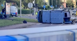 Zderzenie Opla Forda na skrzyżowaniu Tysiąclecia i P&hellip;