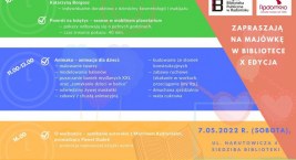 Jutro majówka w bibliotece. Zaczyna się XIX edycja Tygodnia Bibliotek pod hasłem „Biblioteka - świat w jednym miejscu”