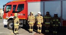 Strażacy oddali hołd tragicznie zmarłemu strażakowi, Marcinowi 