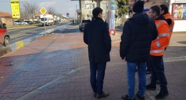 Uwaga! Zmiany organizacji ruchu na rondzie Sybiraków i zabezpieczenie chodnika przy ul. Narutowicza