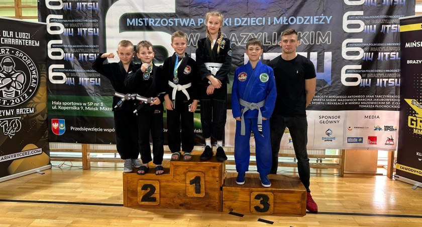 Zawodnicy BJJ Gryf Dębica na mistrzostwach Polski