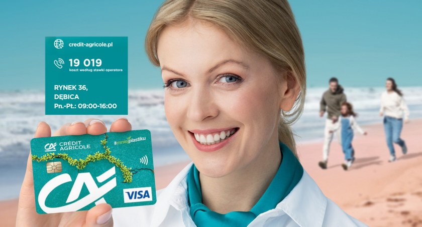 Z Credit Agricole mniej plastiku na twoim koncie