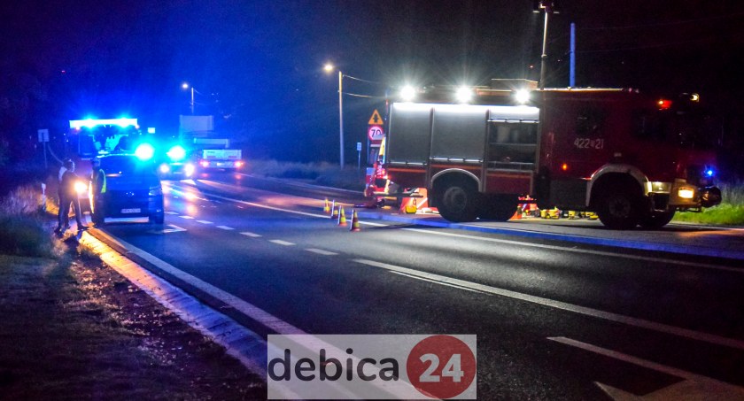 Policja potwierdza: mężczyzna leżał na jezdni