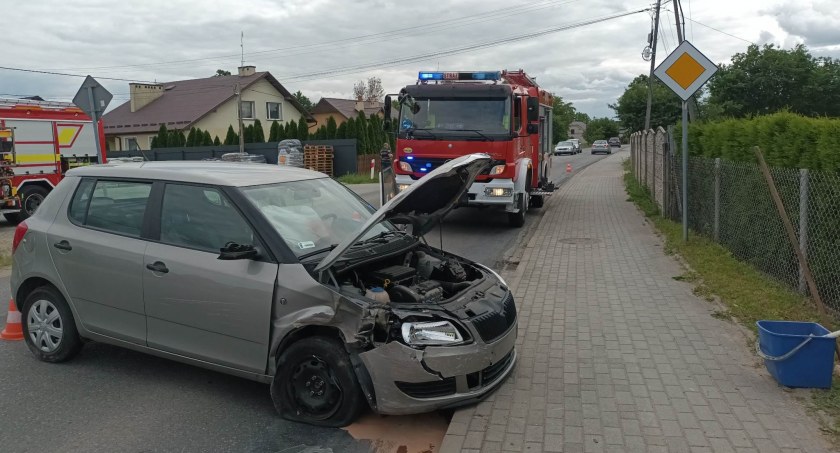 Pięć zdarzeń drogowych jednego dnia