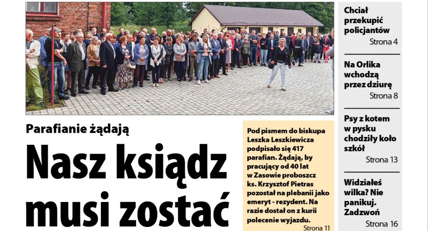 W najnowszym OL: ksiądz musi zostać 