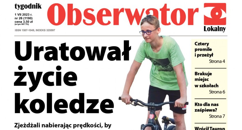 W najnowszym OL: jak Wojtek uratował kolegę