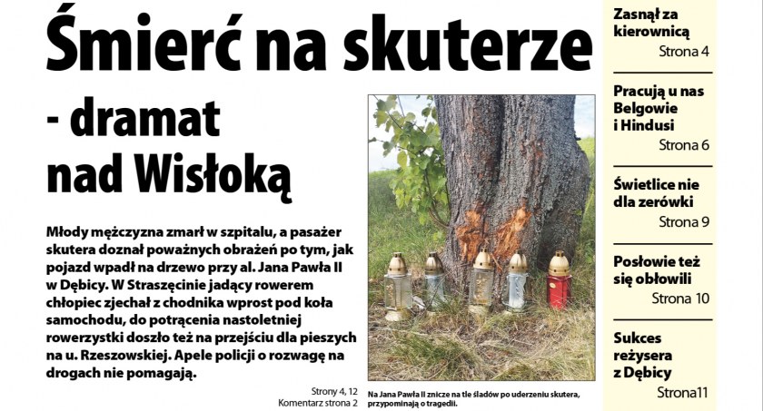 Niebezpieczne wakacje na drogach, czyli o czym piszemy w Obserwatorze Lokalnym
