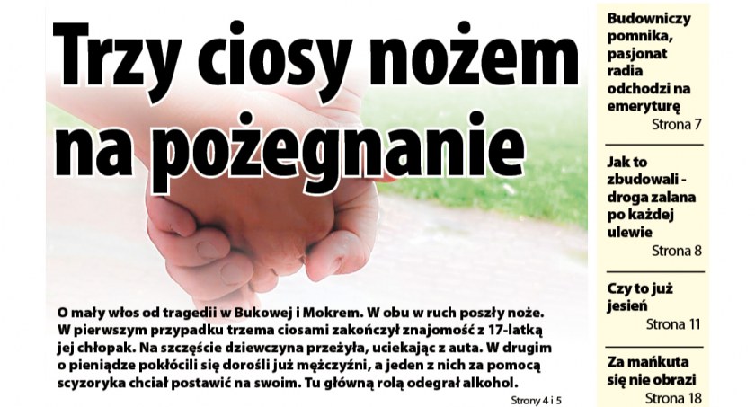 We wtorek w najnowszym Obserwatorze Lokalnym