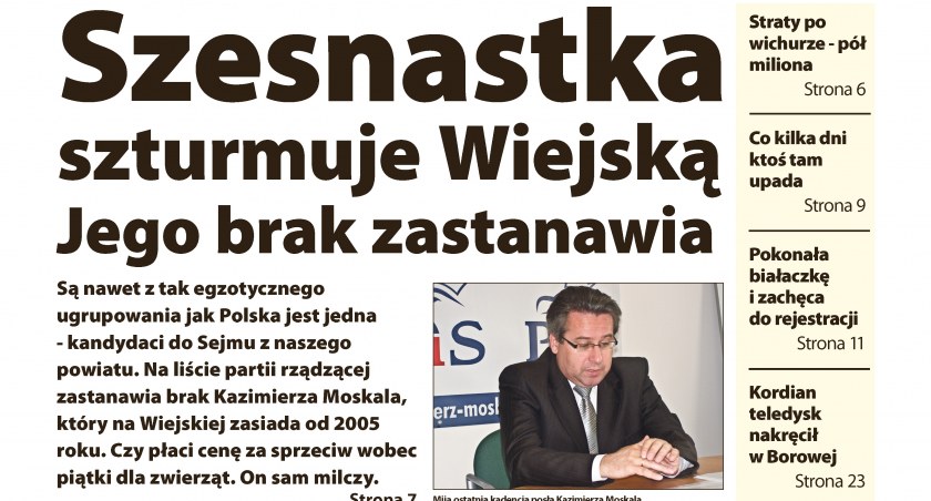 Ta szesnastka będzie nas kusiła. Kto na liście kandydatów - czytaj w Obserwatorze Lokalnym